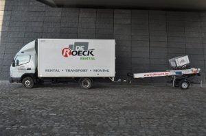 Verhuislift met vrachtwagen huren