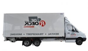 Vrachtwagen 29m³ met laadklep huren in Antwerpen